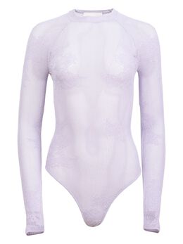 Fleur Du Mal: Фиолетовый боди 