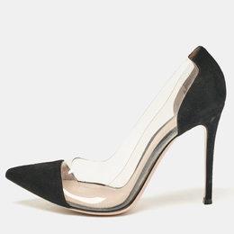 Gianvito Rossi: Чёрные туфли  Plexi