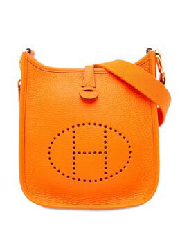Hermès Pre-Owned: Оранжевая сумка через плечо 