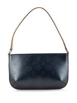 Louis Vuitton Pre-Owned: Голубая сумка 