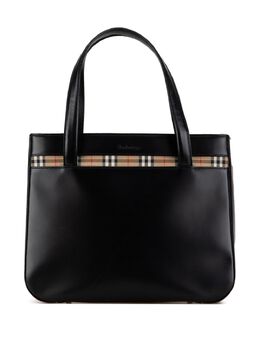 Burberry Pre-Owned: Чёрная сумка 