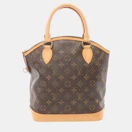 Louis Vuitton: Коричневая сумка  Lockit