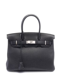 Hermès Pre-Owned: Чёрная сумка 