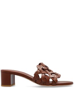 Gianvito Rossi: Коричневые сандалии 