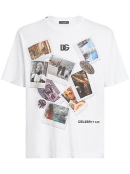 Dolce & Gabbana: Футболка  T с принтом