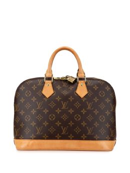 Louis Vuitton Pre-Owned: Коричневая сумка 