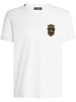 Dolce & Gabbana: Белая футболка  T