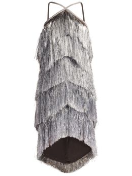 Tadashi Shoji: Платье бахромой 