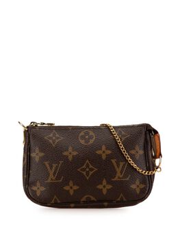 Louis Vuitton Pre-Owned: Коричневая сумка 