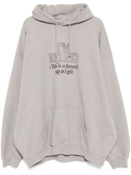 VETEMENTS: Толстовка с принтом 
