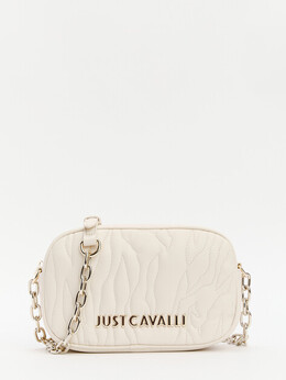 Just Cavalli: Бежевая сумка 