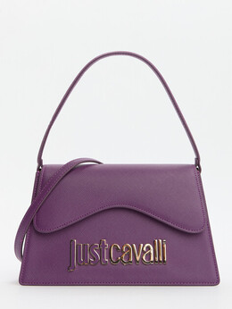 Just Cavalli: Фиолетовая спортивная сумка 