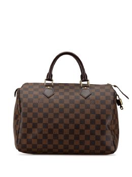 Louis Vuitton Pre-Owned: Коричневая сумка 