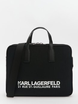 Karl Lagerfeld: Чёрная сумка 