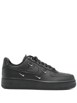 Nike: Чёрные кроссовки  Air Force 1