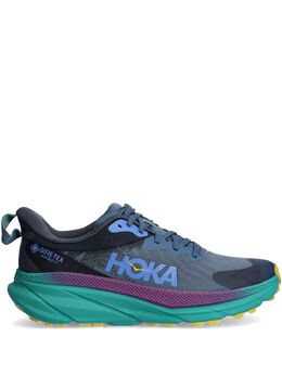 HOKA: Голубые кроссовки 