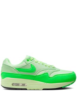 Nike: Зелёные кроссовки  Air Max 1