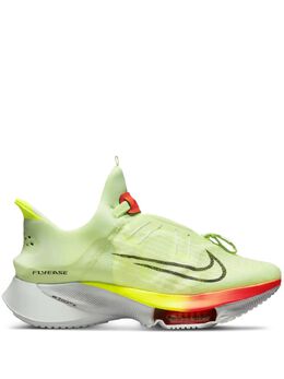 Nike: Зелёные кроссовки  Air Zoom