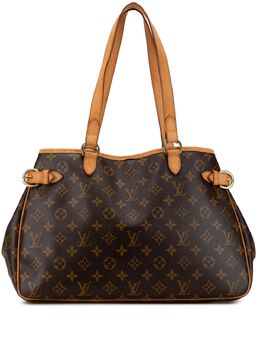 Louis Vuitton Pre-Owned: Коричневая сумка-шоппер 