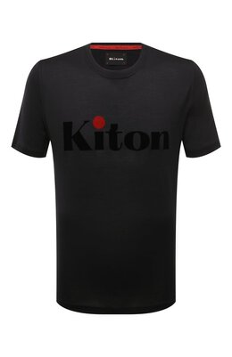 Kiton: Хлопковая футболка 