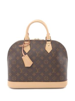 Louis Vuitton Pre-Owned: Коричневая сумка 