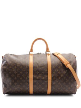 Louis Vuitton Pre-Owned: Коричневая сумка 