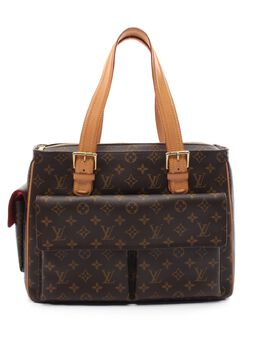 Louis Vuitton Pre-Owned: Коричневая сумка 