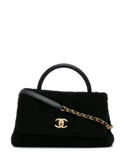 CHANEL Pre-Owned: Чёрная сумка 