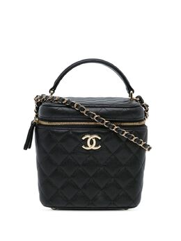 CHANEL Pre-Owned: Чёрная сумка 