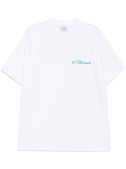 VETEMENTS: Футболка с принтом 