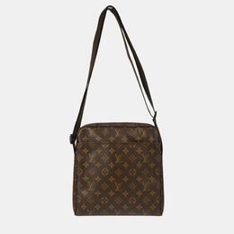 Louis Vuitton: Коричневая сумка 