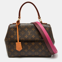 Louis Vuitton: Коричневая сумка 