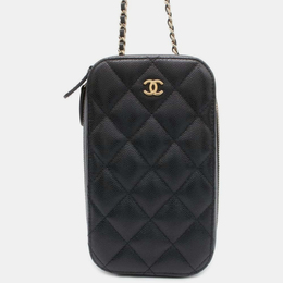 Chanel: Чёрный клатч 