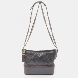 Chanel: Фиолетовая сумка 