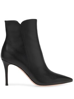 Gianvito Rossi: Чёрные ботинки 