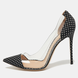 Gianvito Rossi: Чёрные туфли  Plexi