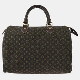 Louis Vuitton: Коричневая сумка  Speedy 30