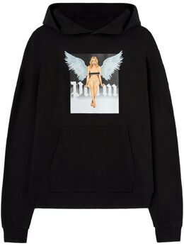 Palm Angels: Толстовка со стразами 