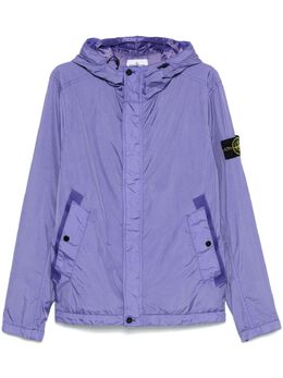 Stone Island: Фиолетовая куртка 