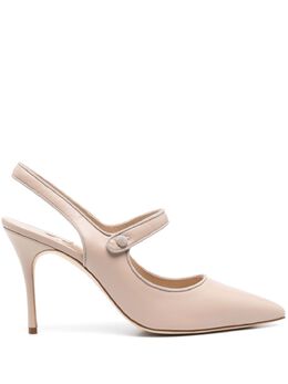 Manolo Blahnik: Бежевые туфли 