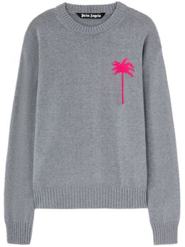 Palm Angels: Трикотажный свитер 