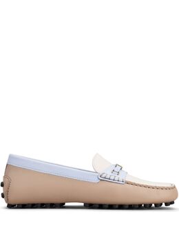 Tod's: Бежевые лоферы 