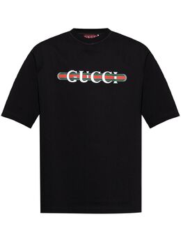 Gucci: Футболка с принтом 