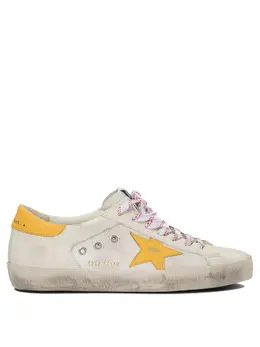 Golden Goose: Белые кроссовки  Super Star