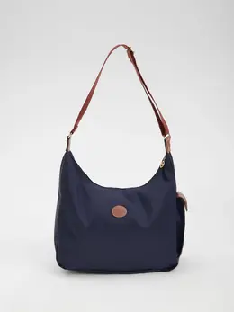 Longchamp: Синяя сумка 