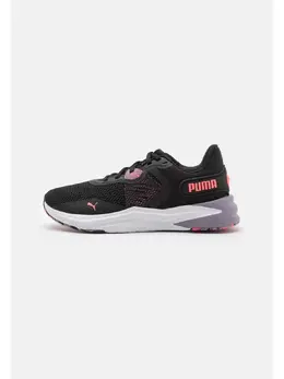 PUMA: Чёрные кроссовки 