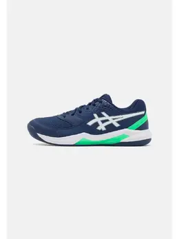 Asics: Синие кроссовки 