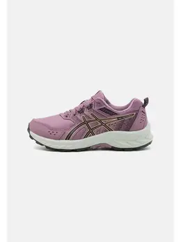 Asics: Фиолетовые кроссовки 