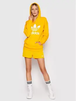 adidas: Жёлтые шорты 