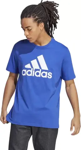 adidas: Синяя футболка 